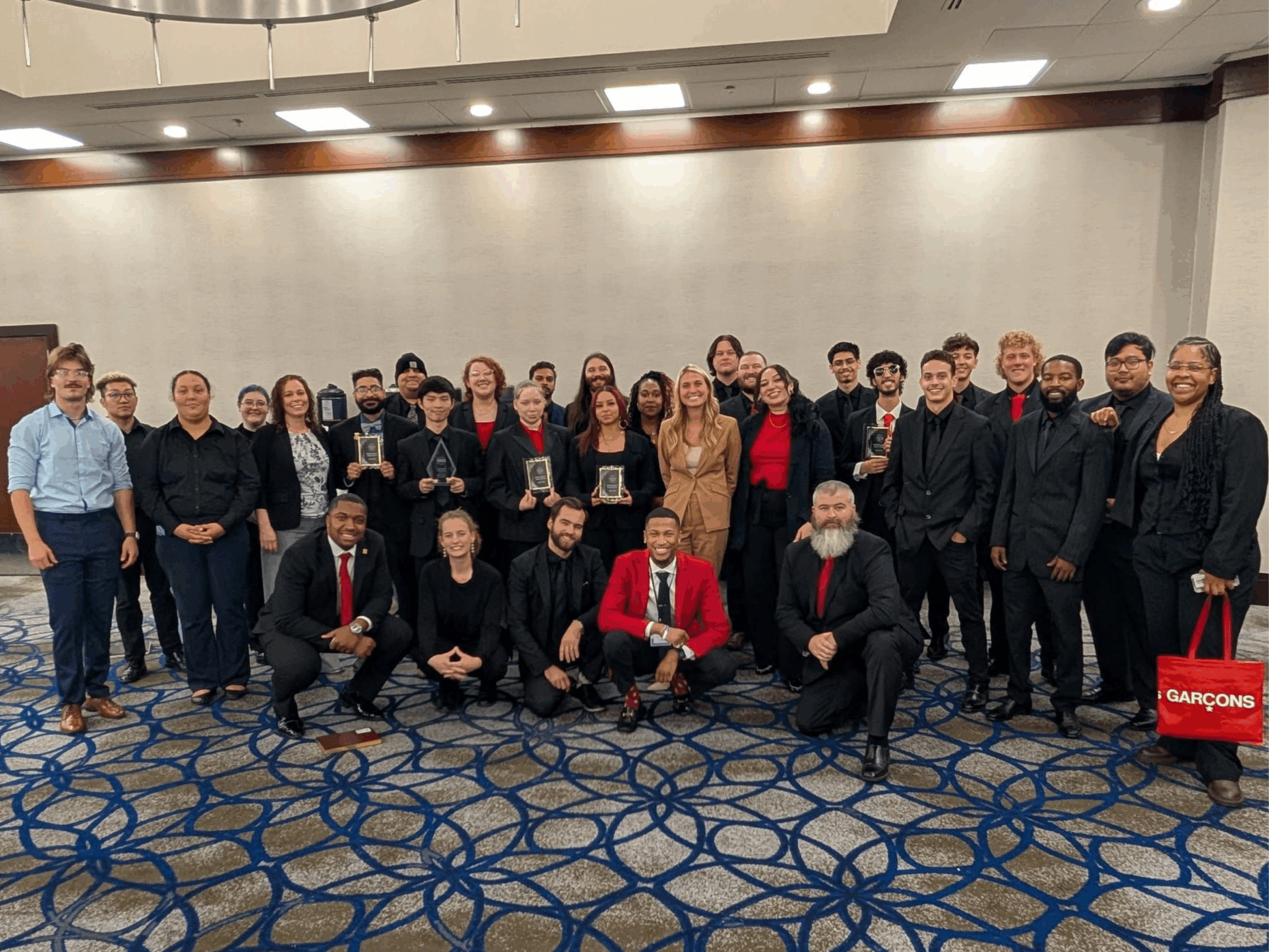 A group of professionals of a direct sales company